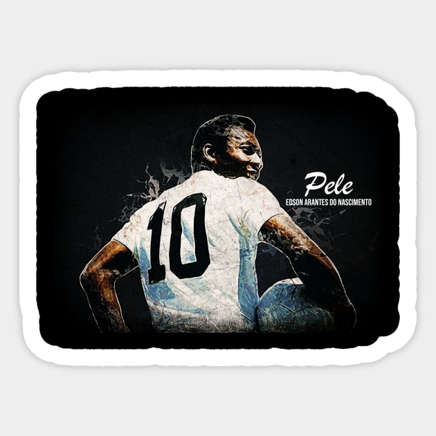 pele Edson Arantes do Nascimento Sticker by zicococ